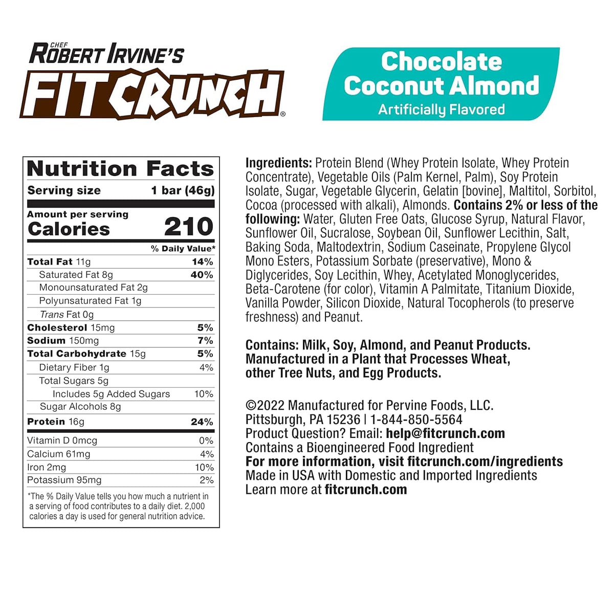Fit Crunch Snack Size Protein Bars Variety Pack - 18 Count - image 3