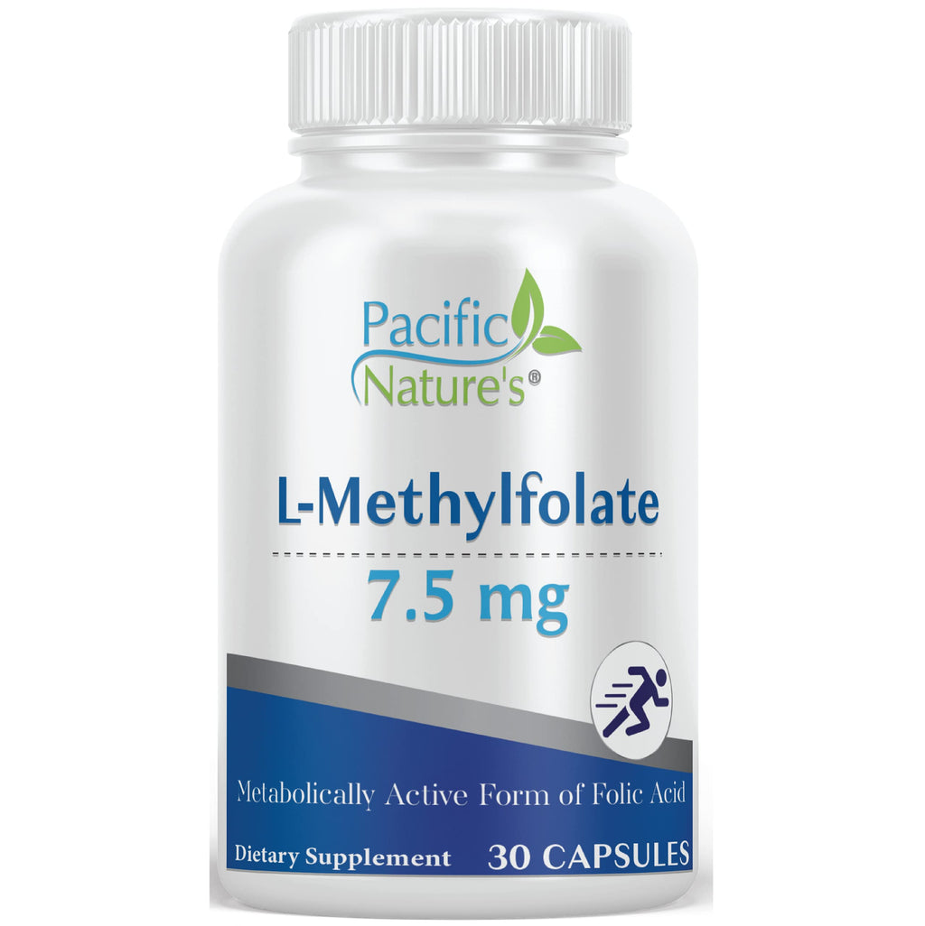 Pacific Nature's L-Methylfolate 7.5 mg