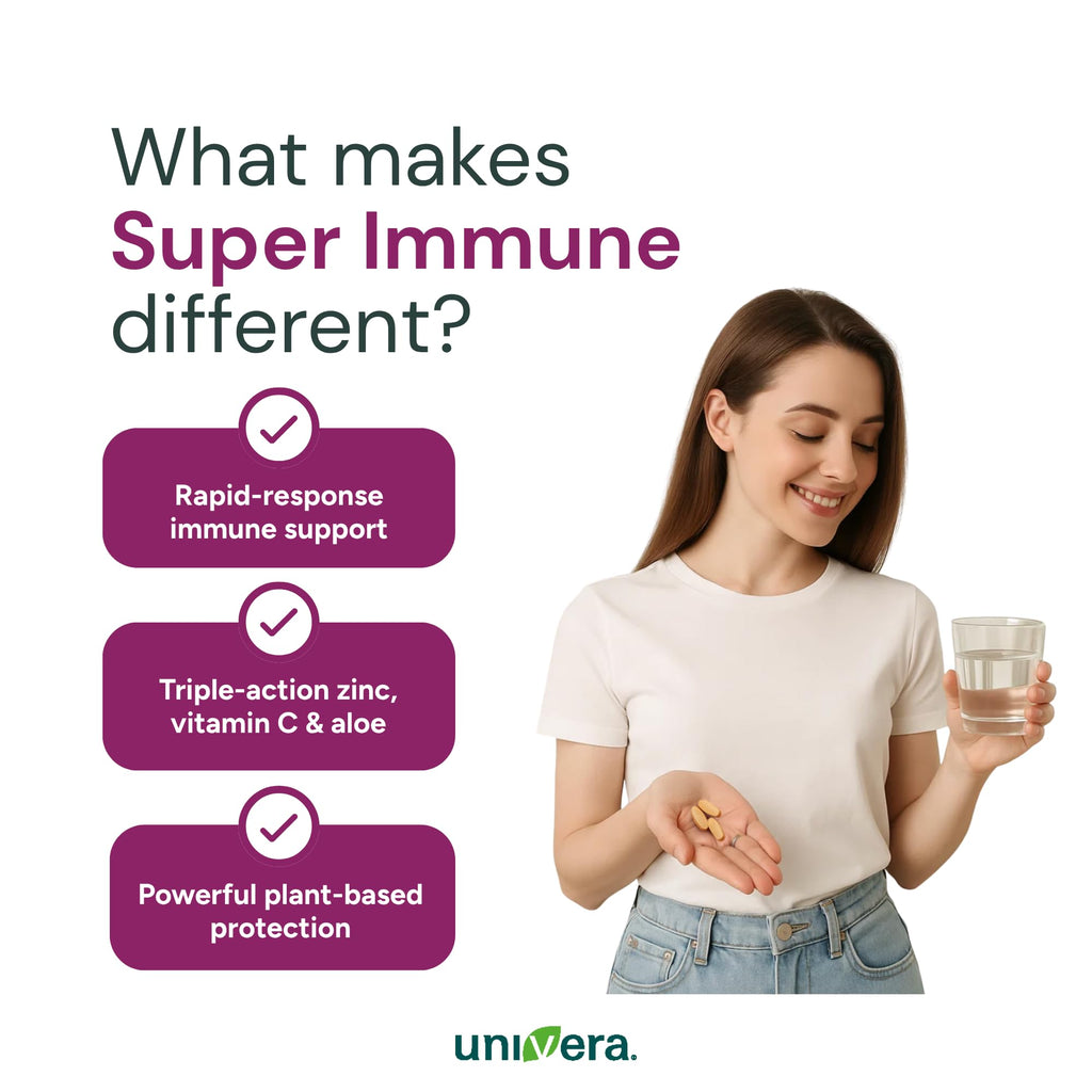 Univera Super Immune Herbal Formula - 90 Tablets - image 5