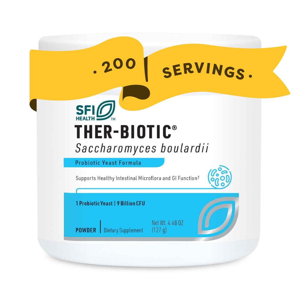 SFI Health Pure Saccharomyces Boulardii Powder - 180g