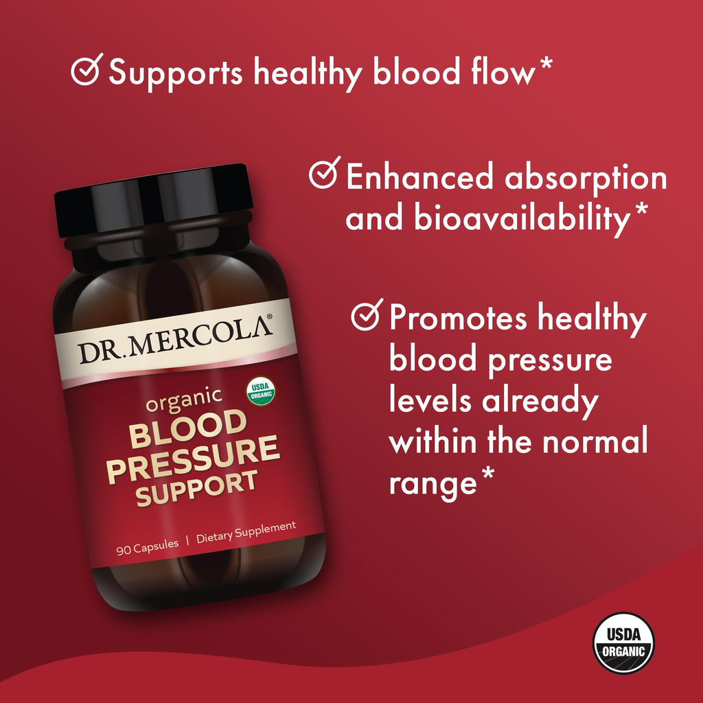 Dr. Mercola Organic Blood Pressure Support, 90 Capsules (90 Servings) - image 4