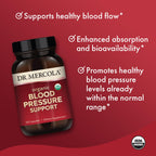 Dr. Mercola Organic Blood Pressure Support, 90 Capsules (90 Servings) - image 4
