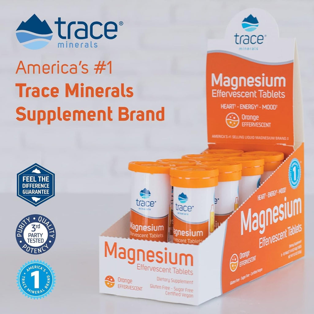 Trace Minerals Magnesium Effervescent - Bone & Circulatory Health