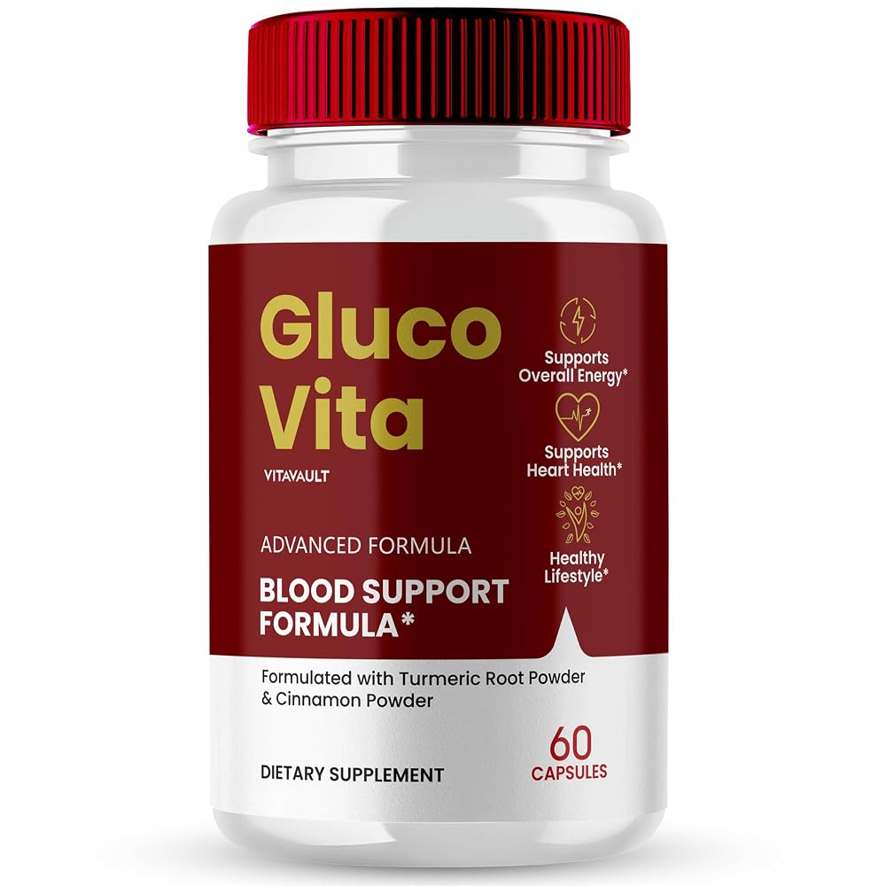 Vitavault Gluco Vita Support Formula Capsules - 60 Capsules