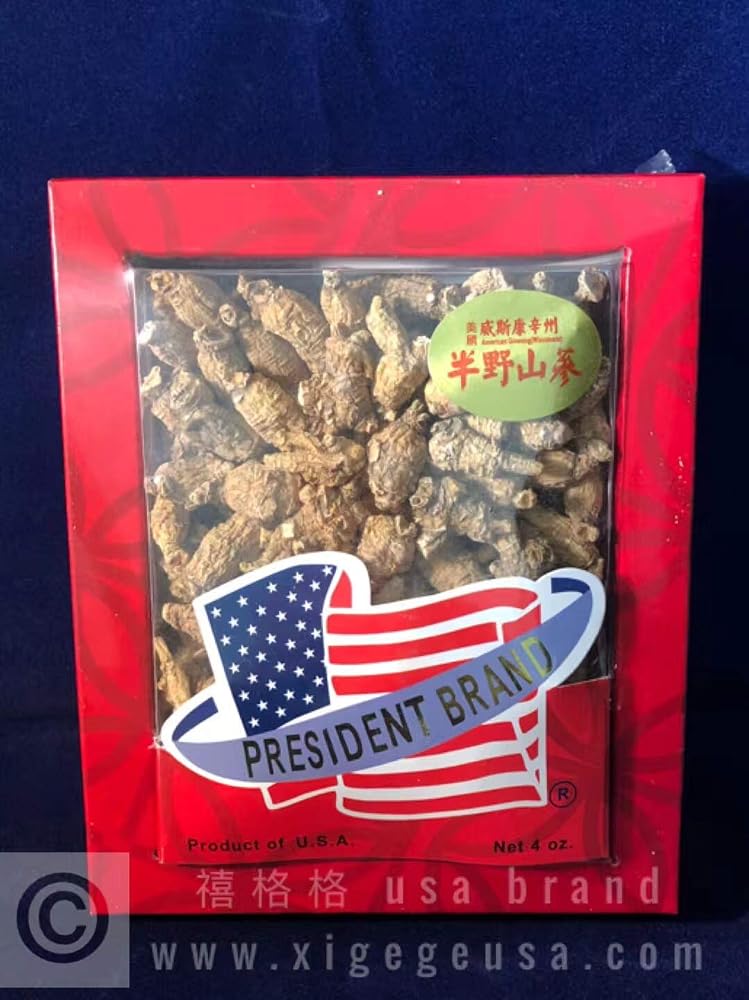 Xi Ge Ge Wisconsin Wild Ginseng Root - 4 oz