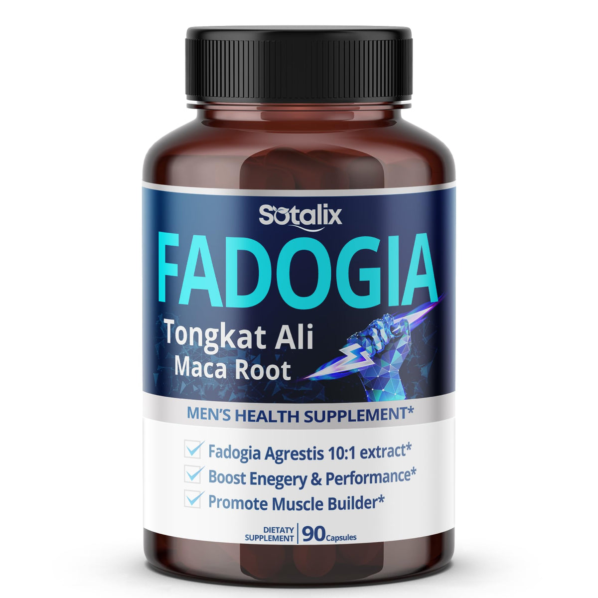 Sotalix Advanced Fadogia Agrestis 6-in-1 with Tongkat Ali - 90 Capsules