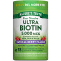 Nature's Truth Biotin 5000 mcg - 78 Tablets