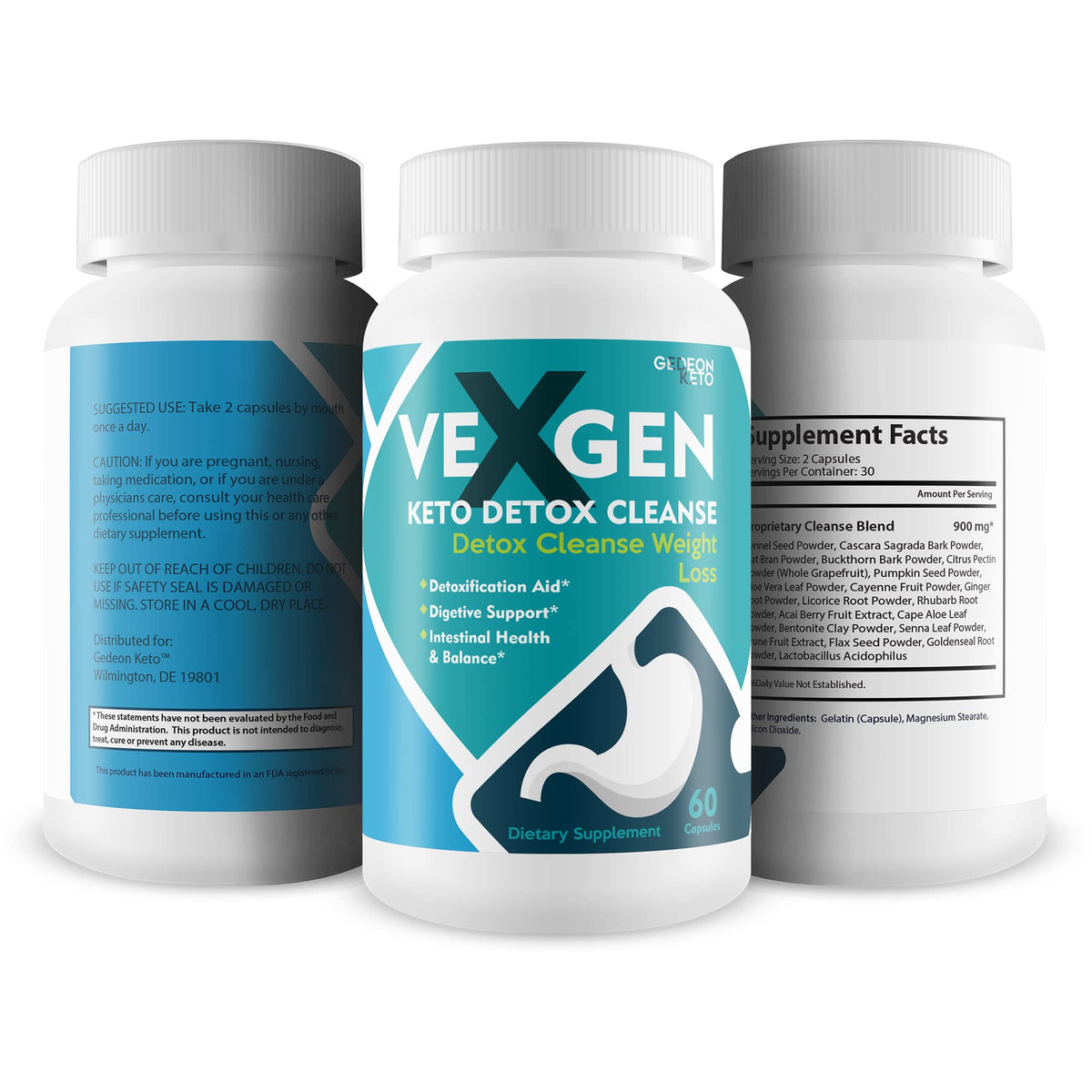 Gedeon Keto Vexgen Keto Detox Cleanse - 1 Count - image 4