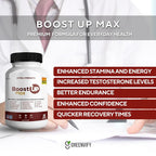 GREENVIFY Boost Up Max Male Health Supplement with Calcium & Zinc - 180 Capsules - image 7