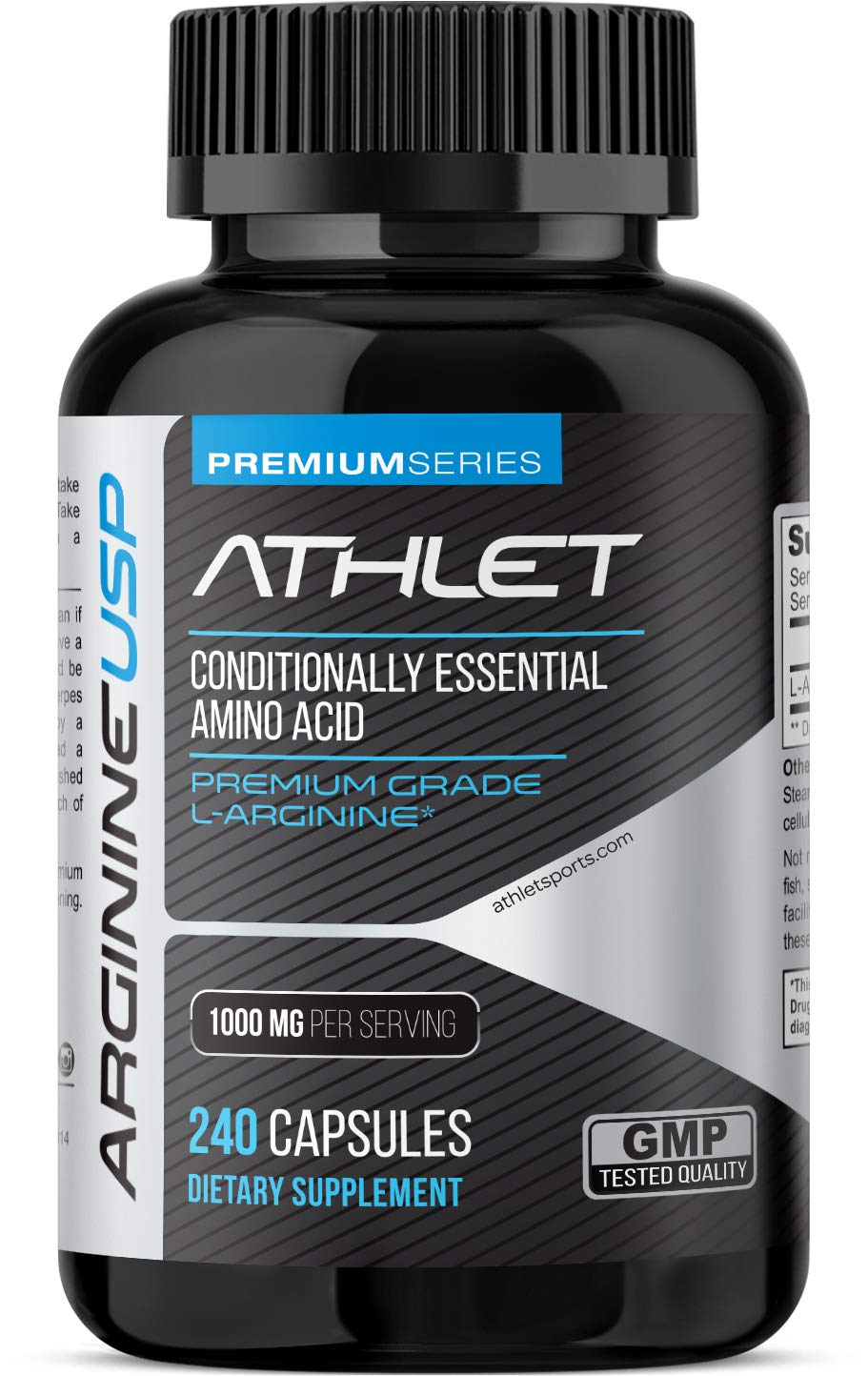 Athlet L-Arginine 1000 mg - 240 Capsules