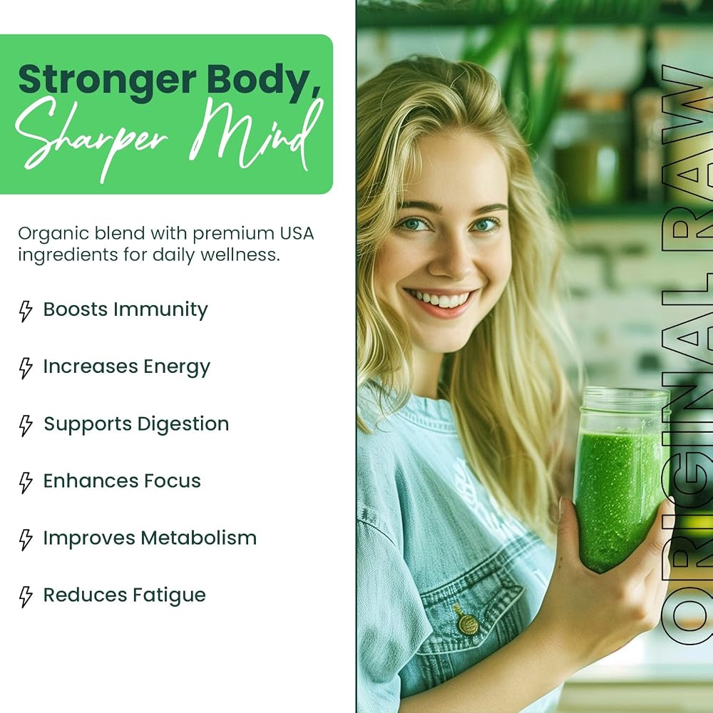 Greens+ Organic RAW Superfood Powder - 8.46 oz - image 3