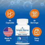 Spliferkou Sciatic Nerve Support Supplement - 60 Capsules - image 6