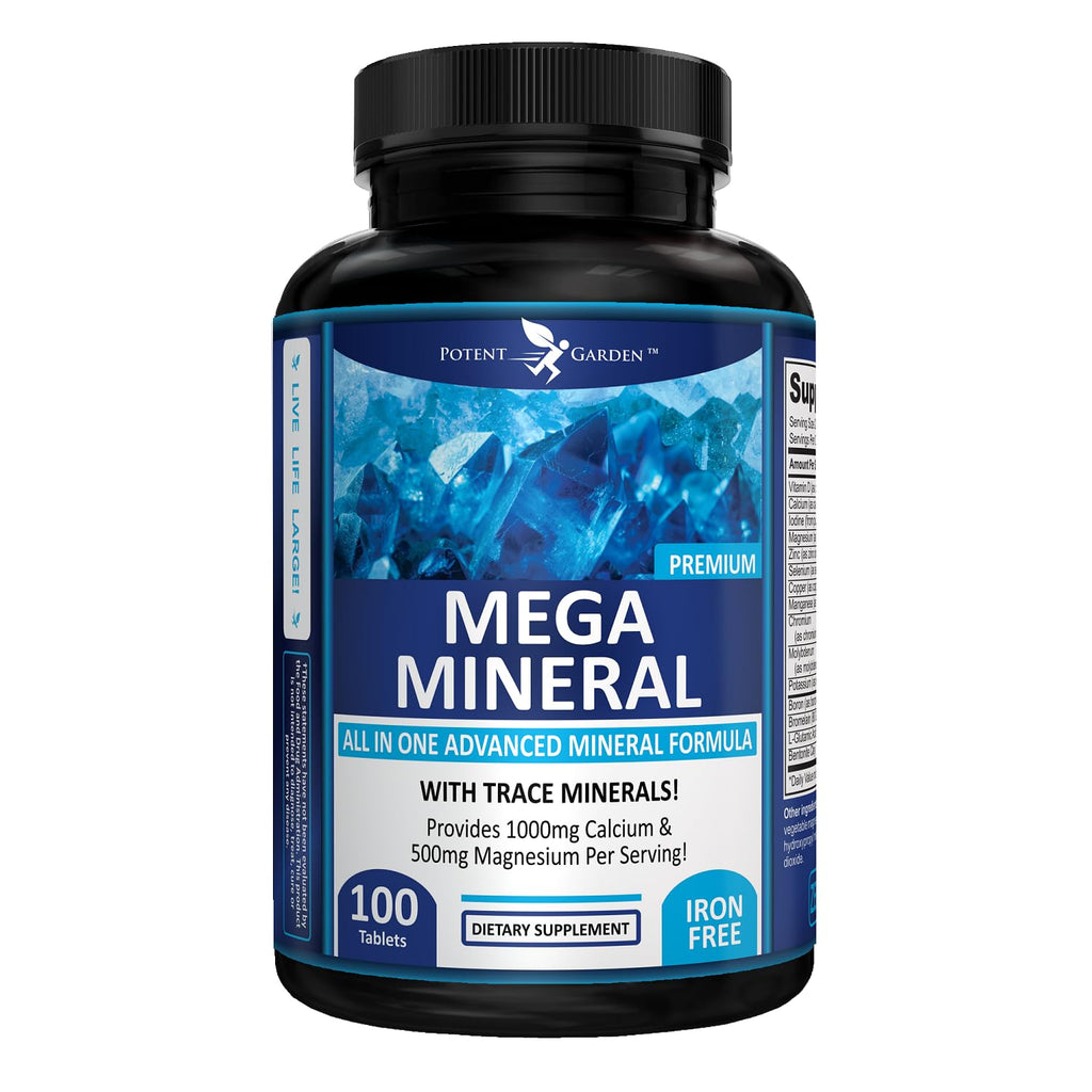 Potent Garden Mega Mineral Supplement - 100 Capsules