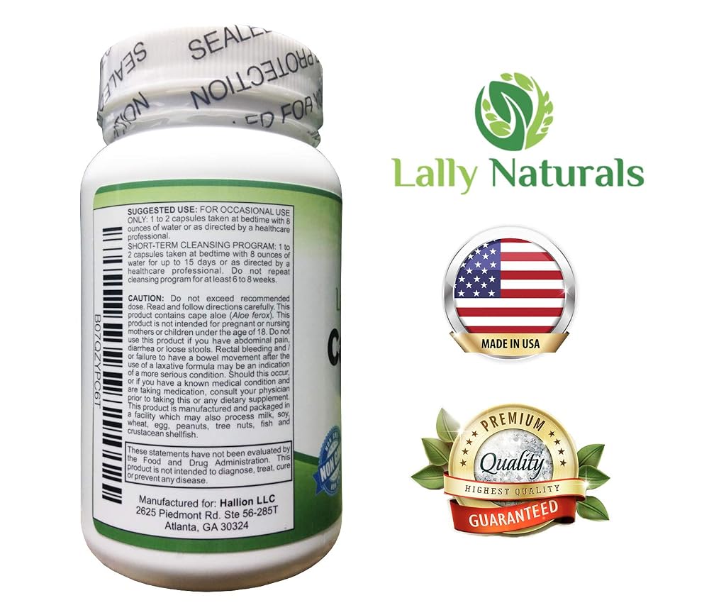 Lally Naturals Cape Aloe 450 mg - 90 Capsules - image 4