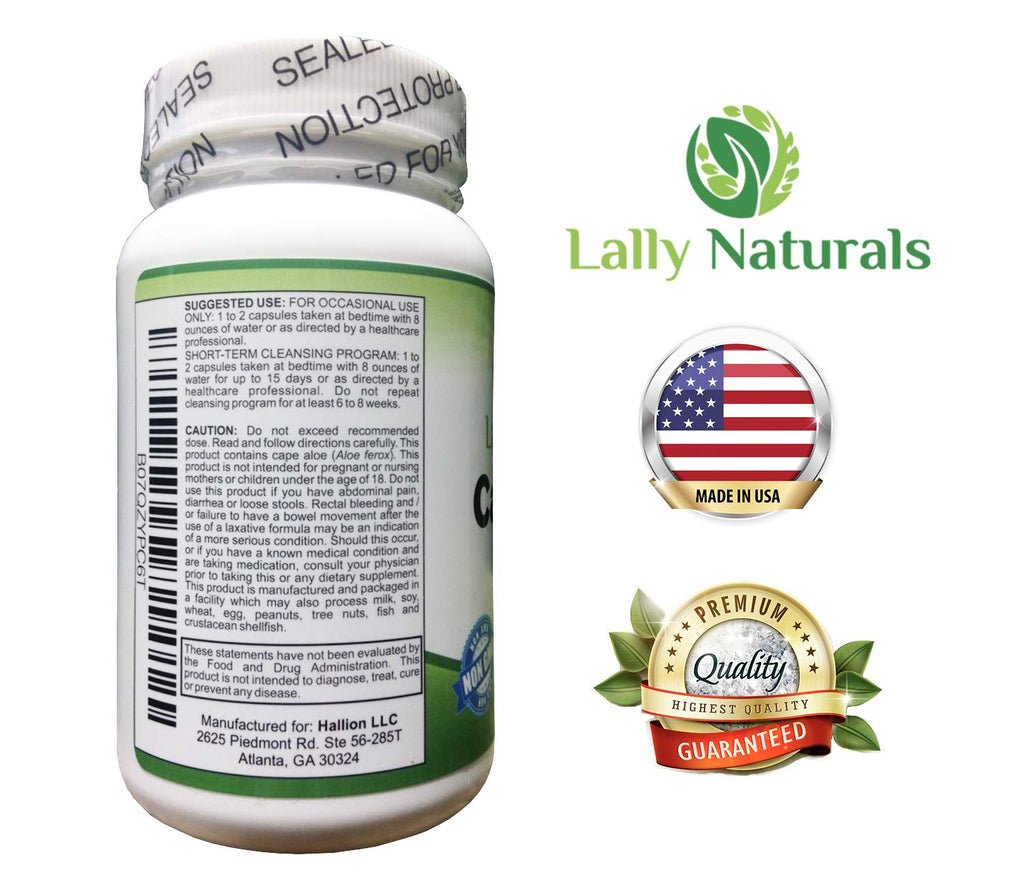 Lally Naturals Cape Aloe 450 mg - 90 Capsules - image 4