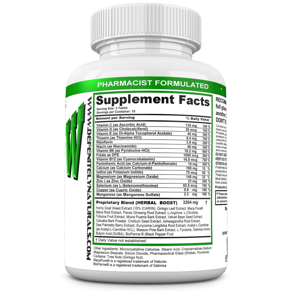 DEFENITELY NATURALS SEMENFLOW Extra Fertility Support - 30 Tablets - image 2