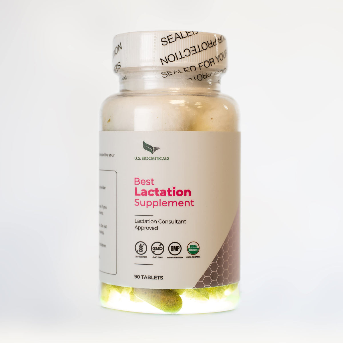 U.S. Bioceuticals Organic Lactation Supplement - 90 Tablets