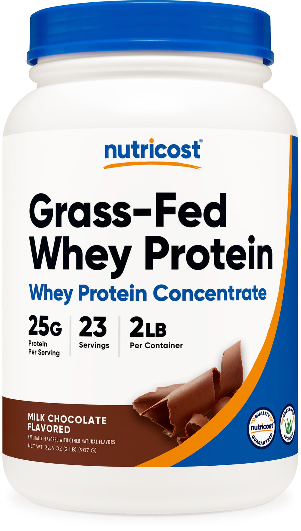 Nutricost Grass-Fed Whey Protein Concentrate - Undenatured