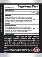 PRIVATE LABEL LLC Brain Health Vitamins Organic Greens - 120 Tablets - image 2