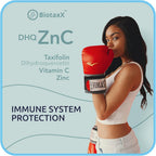 BiotaxX Taxifolin Dihydroquercetin Vitamin C Zinc - 60 Capsules - image 2