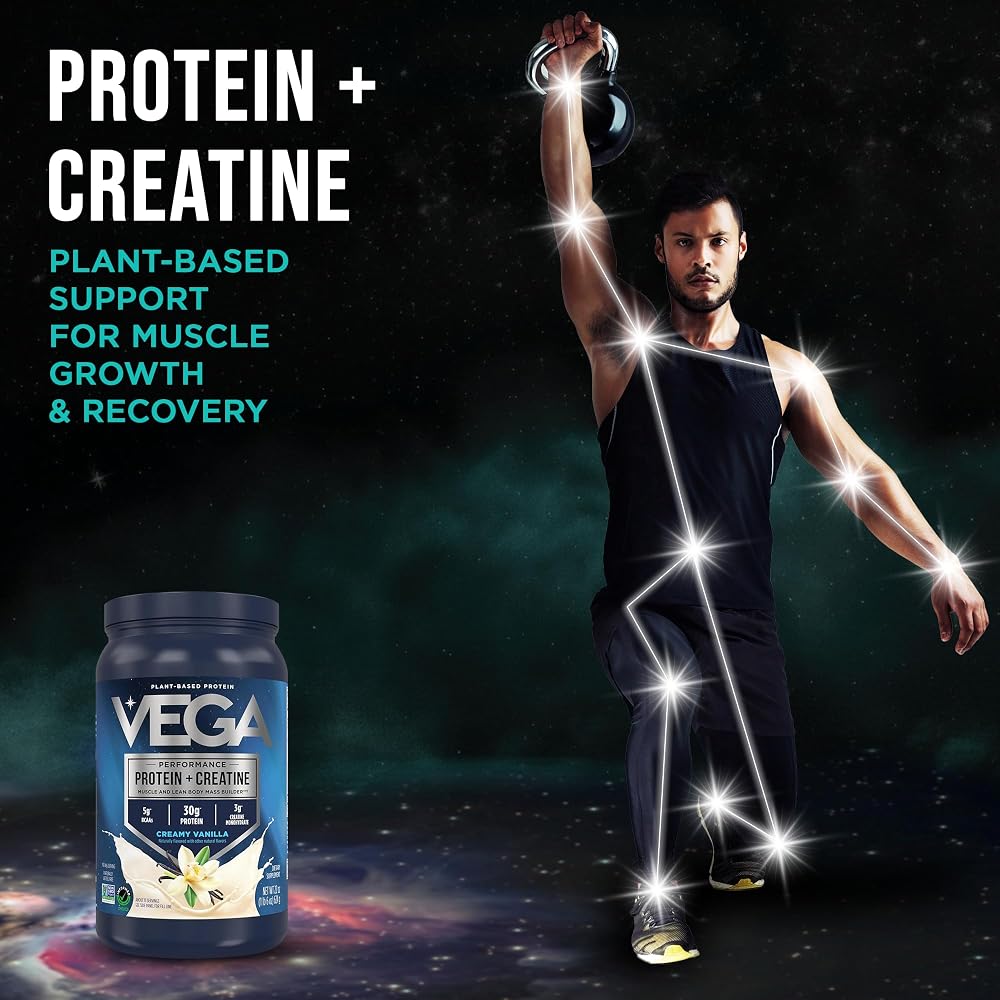 Vega Protein + Creatine - 30g Plant-Based Protein