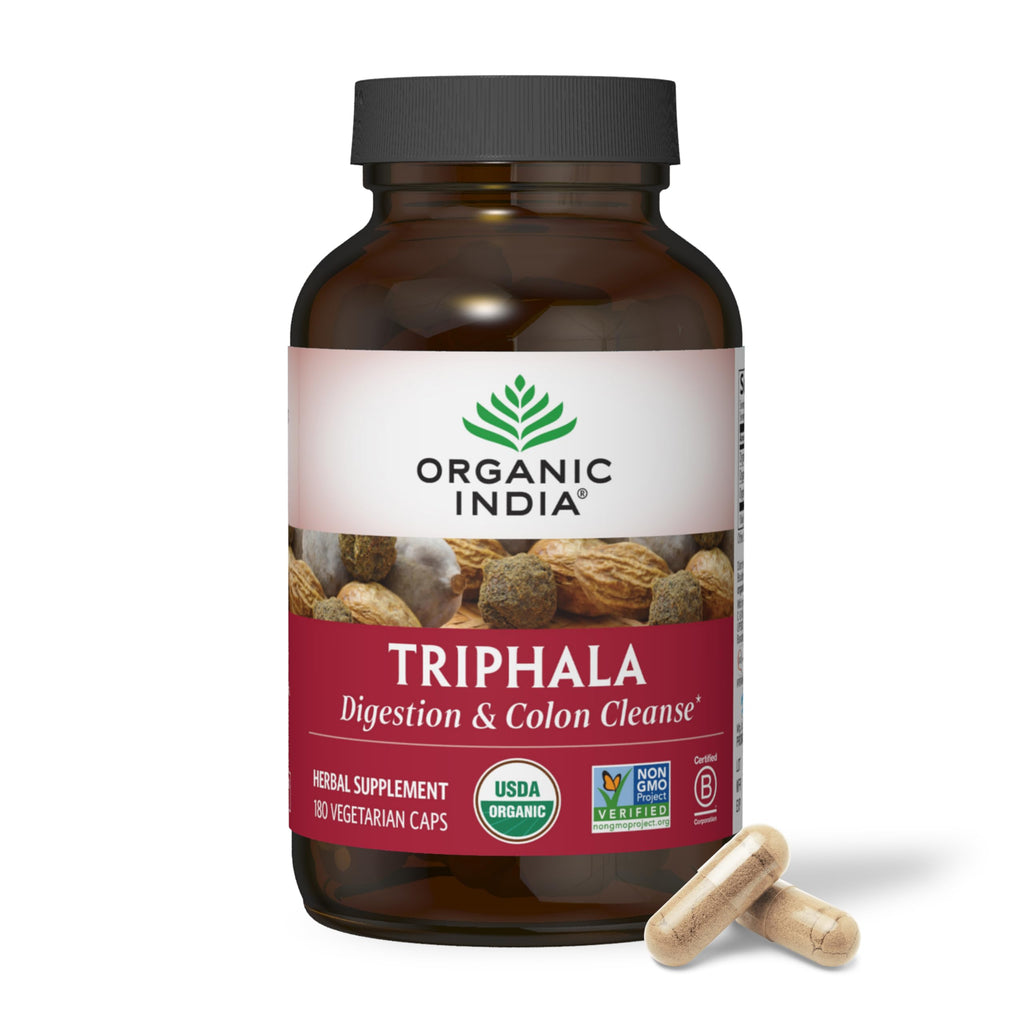 Organic India Triphala Capsules Digestive Support - 180 Capsules - image 7