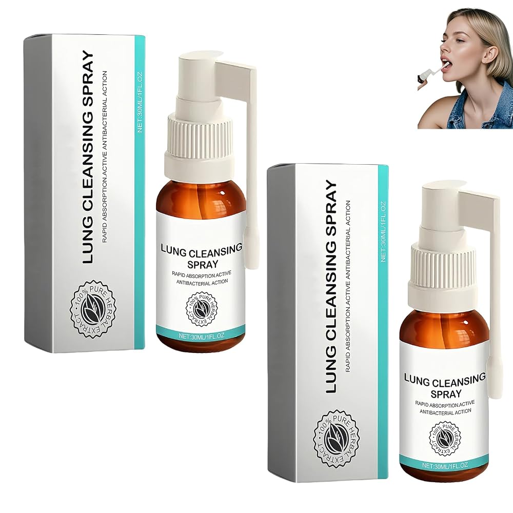 linpel Cleansing Spray Breath Easy -Herbal Oral Fresh Spray mullein
