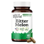 Wild & Organic Bitter Melon Capsules 500 mg - Digestive Support