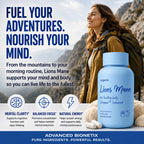 Advanced Bionetix Organic Lion's Mane Supplement - 120 Capsules - image 6