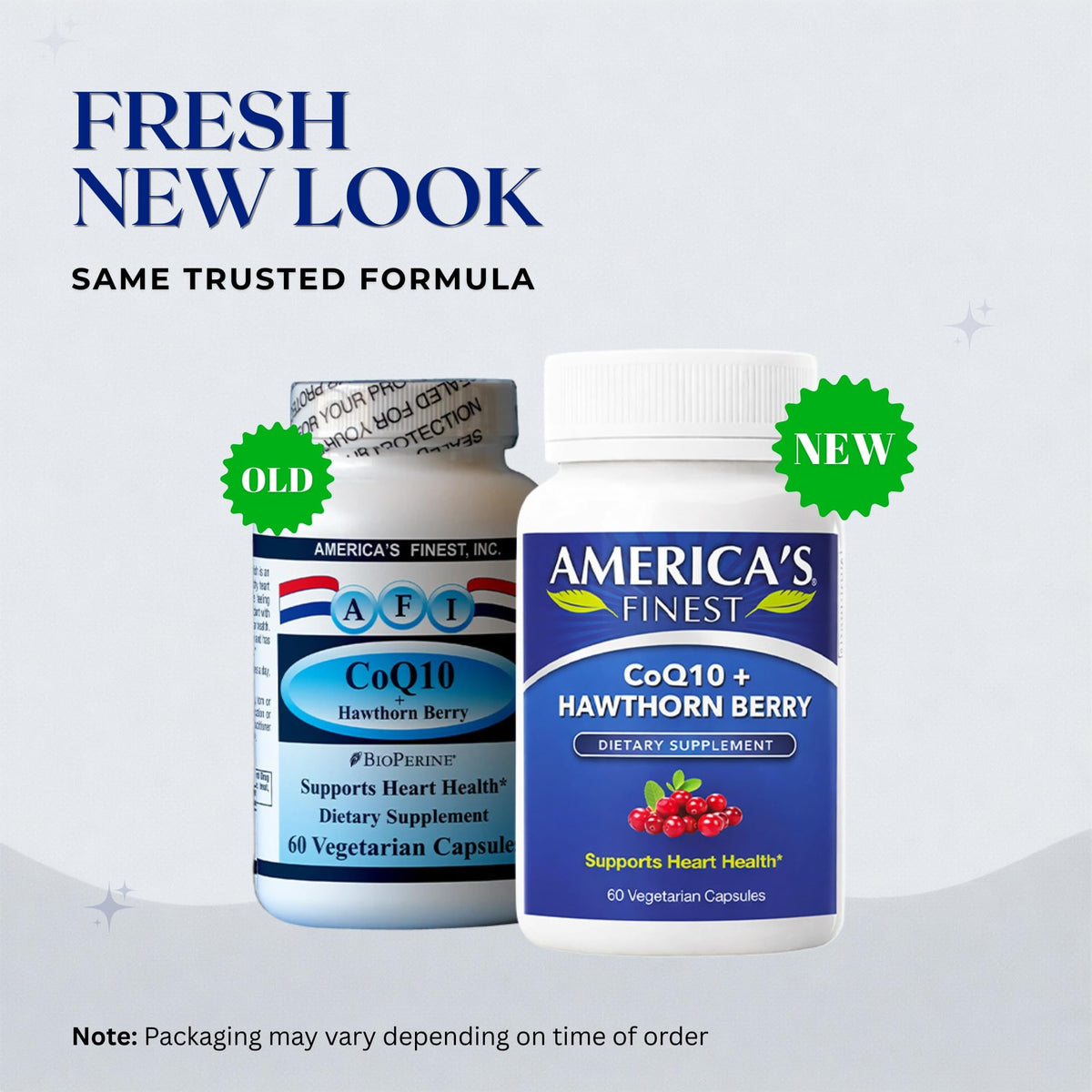 AFI CoQ10 + Hawthorn Berry Heart Health Support - 60 Capsules - image 3