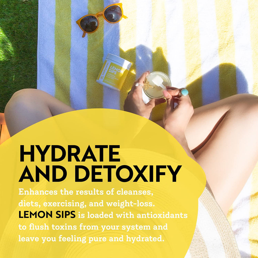 Dr. Kellyann Lemon Sips Citrus Drink Mix for Skin - 21 Servings - image 7