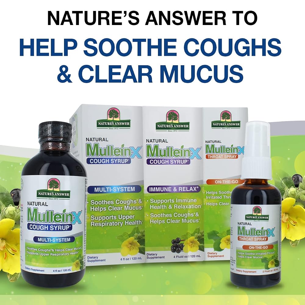 Nature's Answer Mullein X Kids Throat Spray - 2 Fl Oz - image 6
