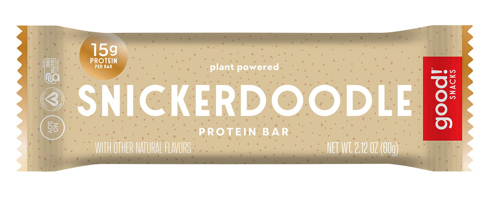 good! Snacks Snickerdoodle Vegan Protein Bar - 12 Pack - image 7