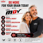Saba MUV Nootropic Brain Supplement for Focus & Memory - 60 Capsules - image 6