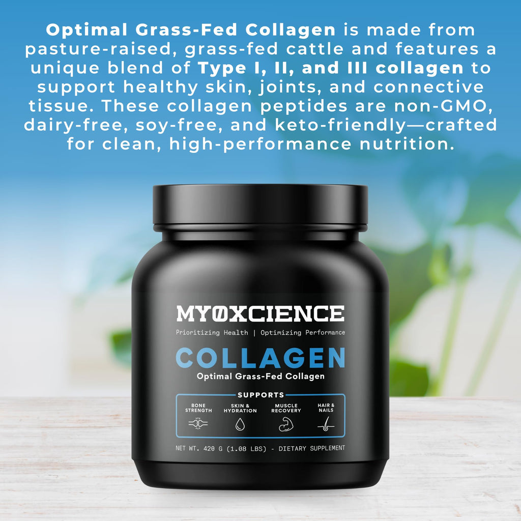 MYOXCIENCE Optimal Grass-Fed Collagen Powder - 30 Servings - image 4