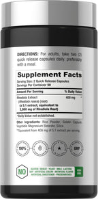 Horbäach Rhodiola Rosea Capsules - 180 Count - image 2