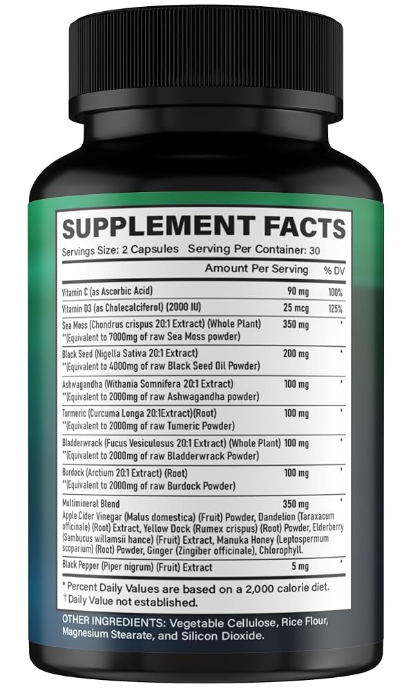 Gi.Da.Culture Shilajit and Sea Moss Combo - Sea Moss and Shilajit