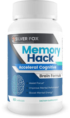 Silver Fox Supplements Memory Hack Cognitive Brain Formula - 1 Bottle