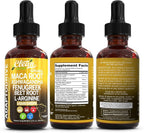 Clean Nutraceuticals Maca Root Liquid Drops with Ashwagandha - 2 Fl Oz - image 5