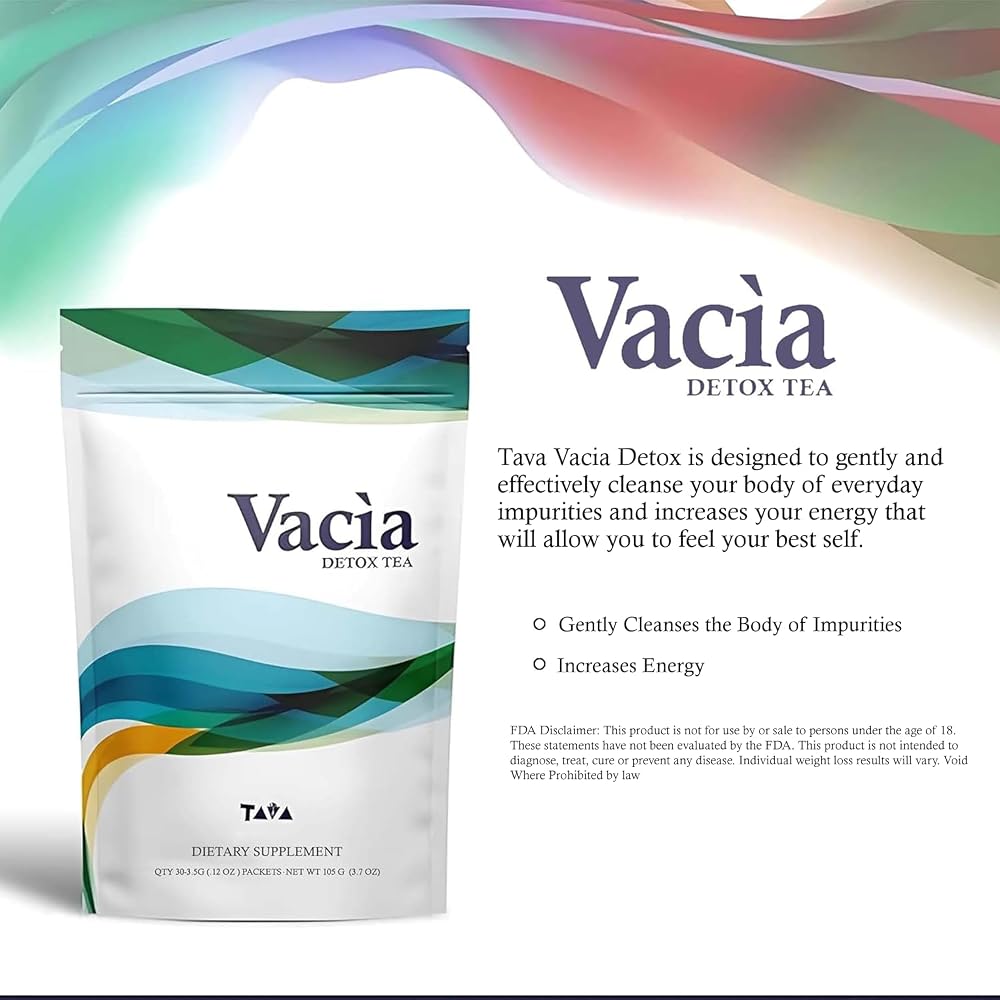 TAVA Vacia Detox Tea Daily Cleansing Support - image 3