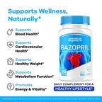 LIVORKA Bazopril Advanced Supplement Capsules - 180 Count - image 3