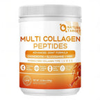 NATURE TARGET Multi Collagen Peptides Powder - 35 Servings