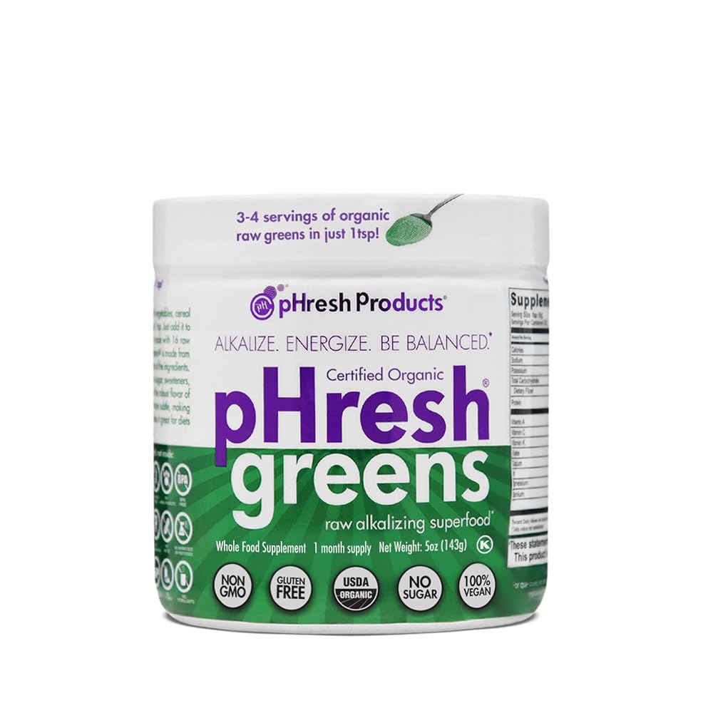 pHresh greens Raw Organic Alkalizing Superfood - image 2