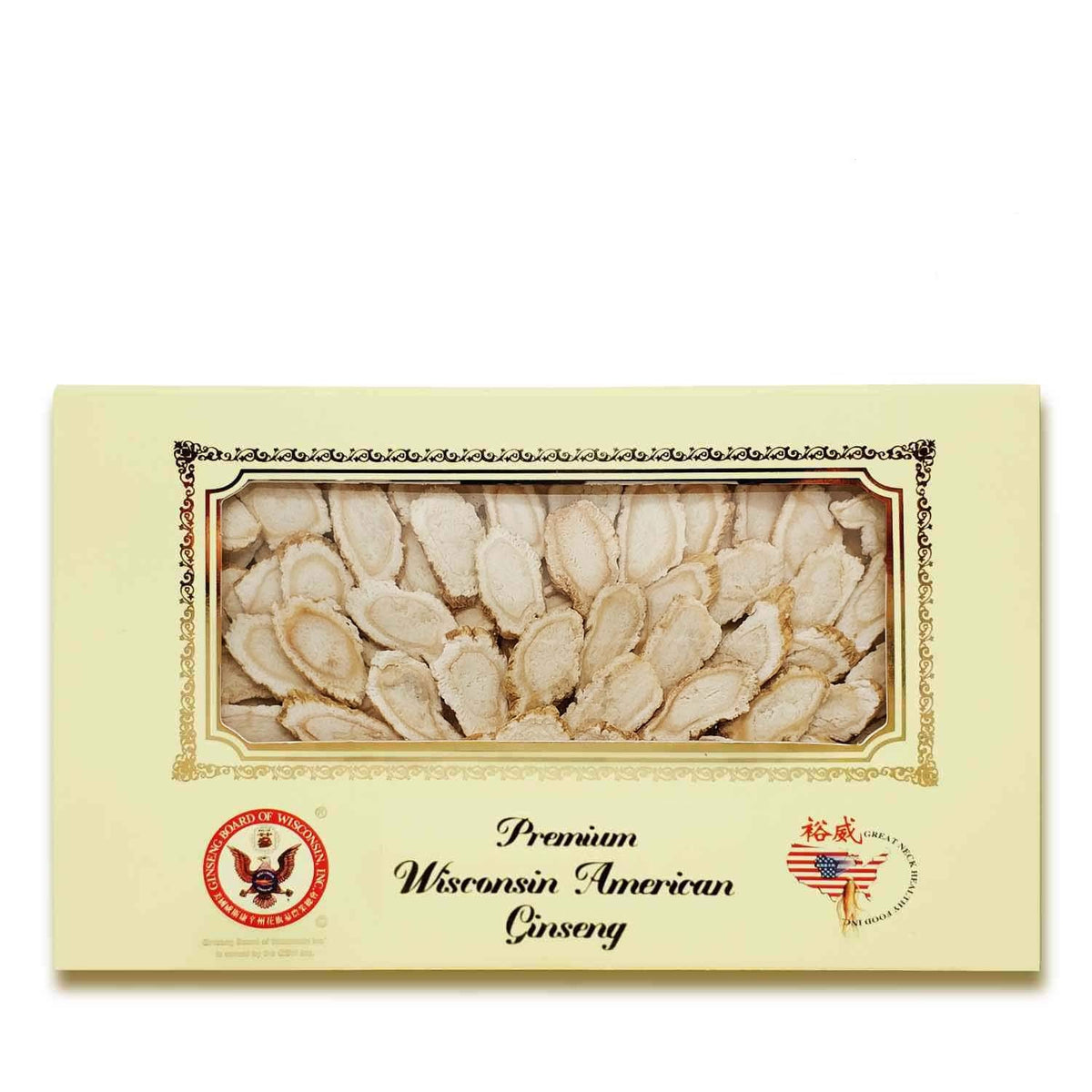 Yu Wei Premium Wisconsin American Ginseng Slices - 56g