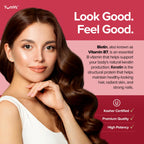 YUM-V'S Biotin Gummies 10,000 mcg for Hair, Skin & Nails - 70 Count - image 5