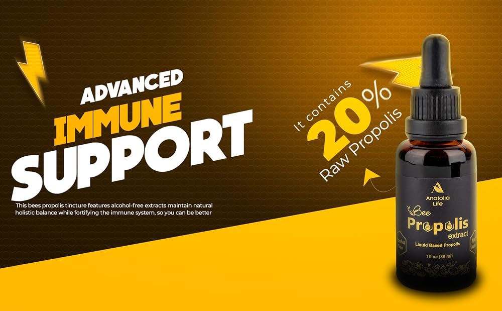 Anatolia Life Bee Propolis Extract Immune Support - 3 Pack - image 6