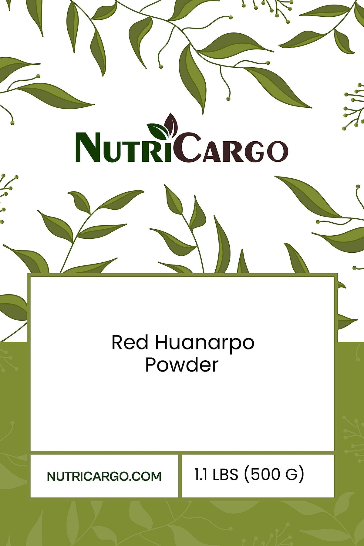 NutriCargo Red Huanarpo Root Bark Powder - 1 lb