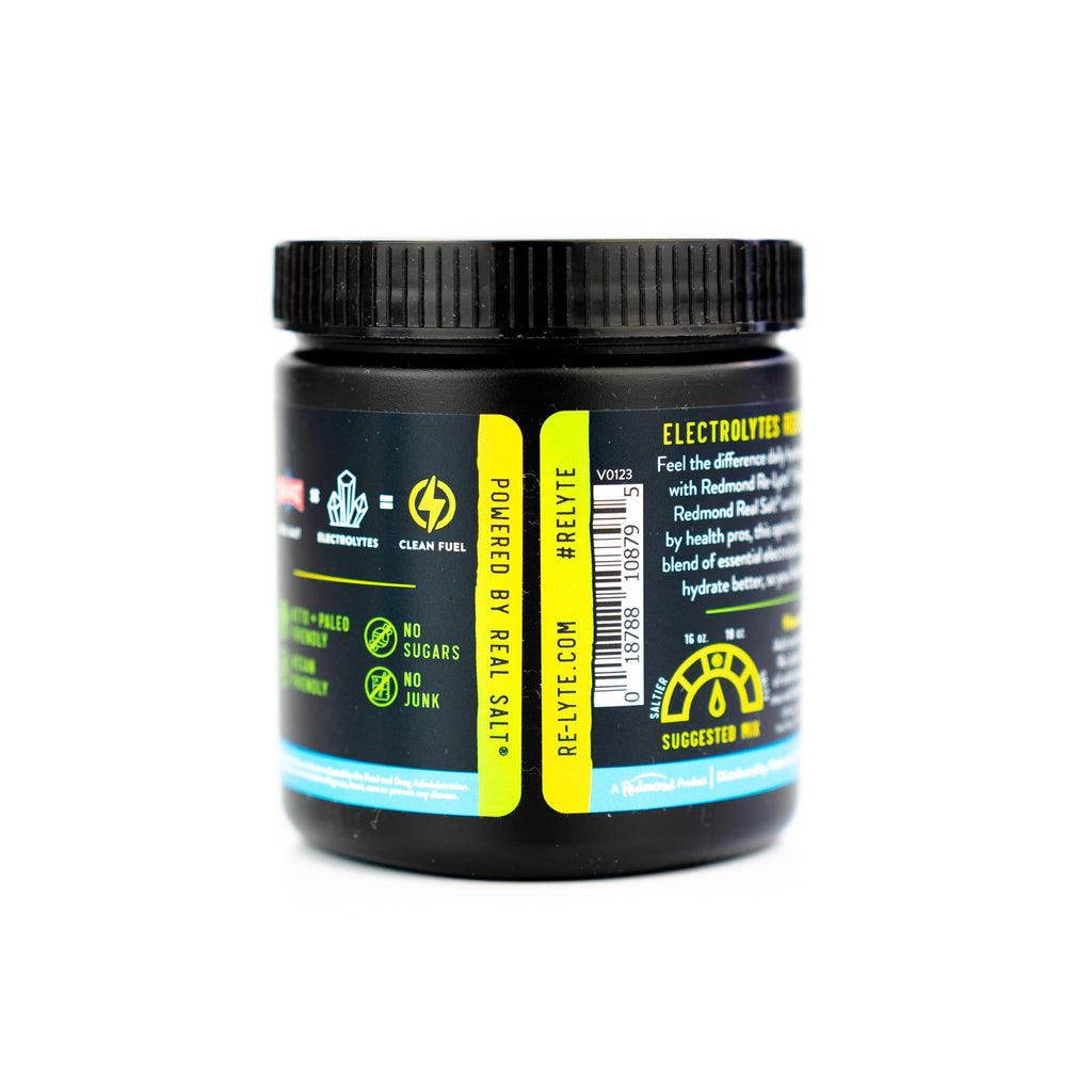 REDMOND Re-Lyte Electrolyte Drink Mix, 30 serving SMALL 6.88oz jar