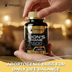 WELLNESS LABSRX Lions Mane Supplement Organic Capsules