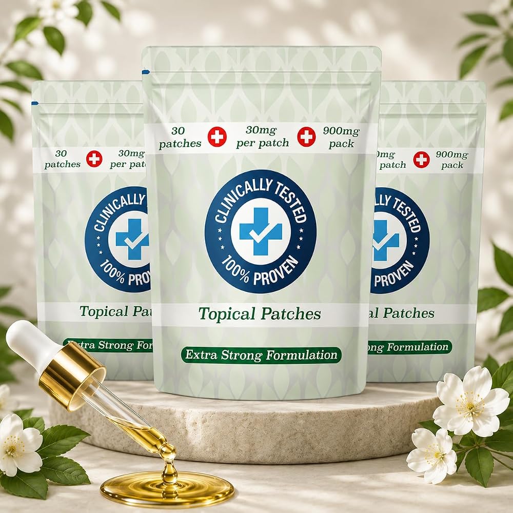 Simply Hemp Oil Patches 30mg - 90 Patches